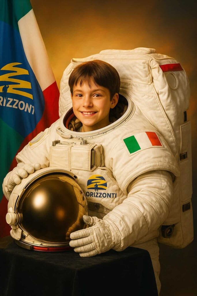 samantha cristoforetti astronauta da bambina